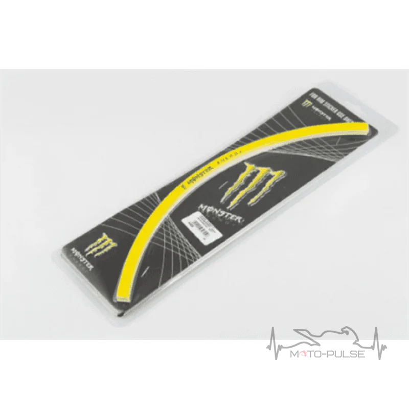 Наклейки на диск Monster Желтый 17"