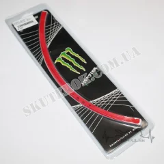 Наклейки на диск Monster Оранжевый 17"