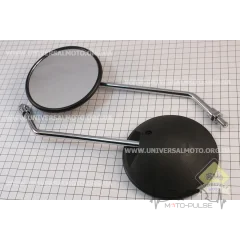 Зеркала круглые черные М8
