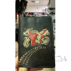 Обложка на паспорт (Red biker)