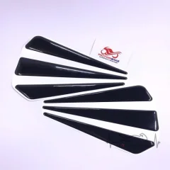 Наклейки универсальные  ZZN-101 Black 