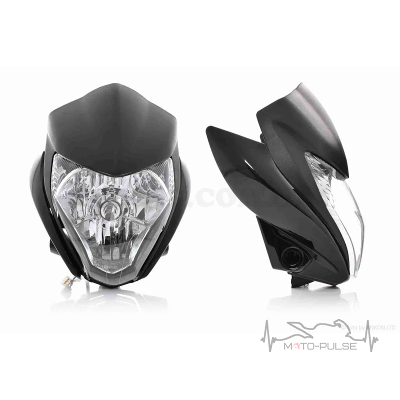 Обтекатель с фарой  HONDA CB300R 2012  AT-9  черный