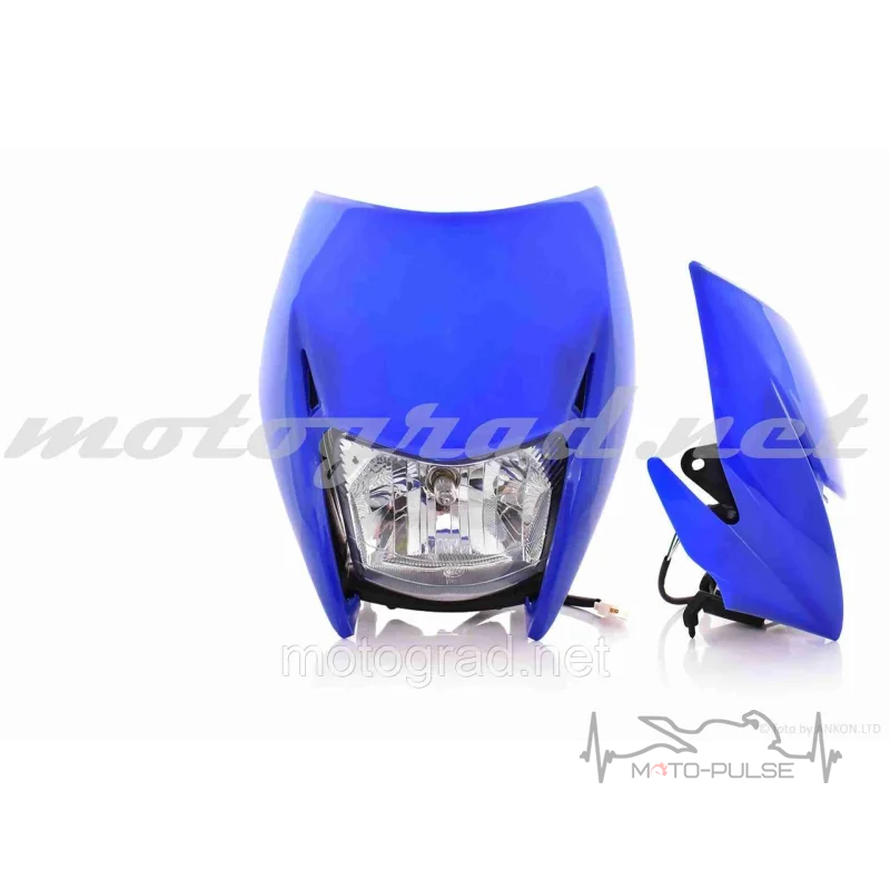 Обтекатель с фарой  HONDA NXR150  синий