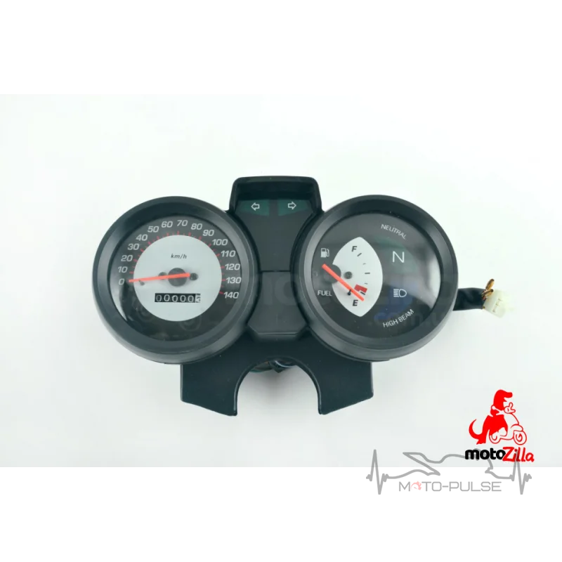 Спидометр (в сборе) Yamaha YBR 125 (140км/ч, черная) (mod:MY-062)