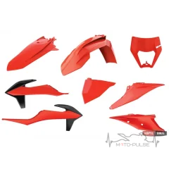 Комплект пластик Polisport ENDURO kit for KTM [Flo Orange] EXC/EXC-F (2017-2019)