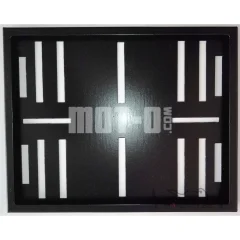 Рамка для мотоциклов свыше 50 куб, черная матовая M0501BM Врамках