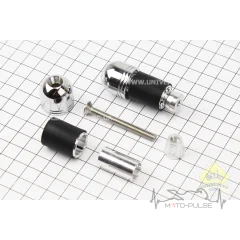 Заглушка руля к-кт 2шт Silver