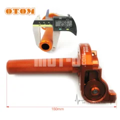 Ручка газа короткох. CNC, "OTOM"