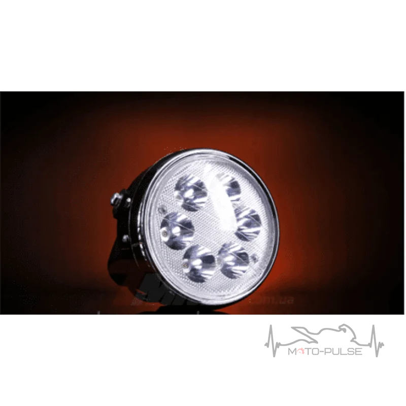 Фара круглая LED модуль 6 диодов 16см
