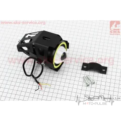 ДХО - LED линза "ангельский глаз"  110*70мм