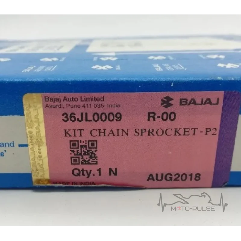 комплект цепь звезды Bajaj NS200 36JL0009