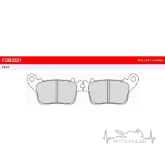 Тормозные колодки FE FDB2221P
