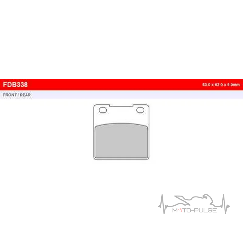 Тормозные колодки FE FDB338P