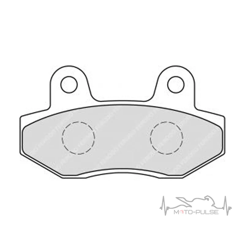 Колодки тормозные FERODO FDB312P