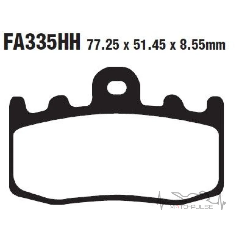 Тормозные колодки EBC FA335HH