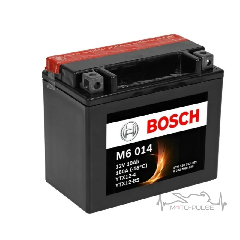 Аккумулятор 10А BOSCH 0092M60140 150*87*130