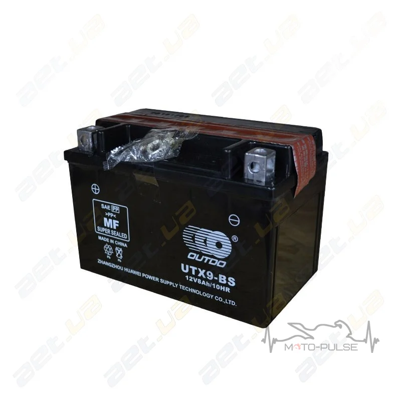 
Аккумулятор 9А  YB9-B-BS (L135*W75*H137mm)