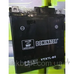 Аккумулятор YTX7L-BS Dominator
