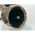 Фильтр  (нулевик)   O42mm, 90*, "турбина" (хром)