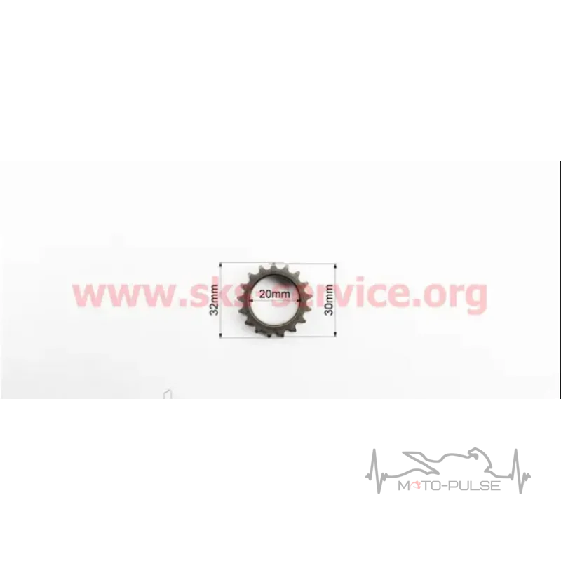 Шестерня коленвала цепи  грм GY6 150 Mototech