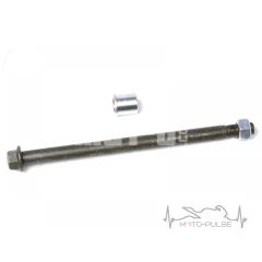 Ось переднего колеса + гайка shineray 250-6B