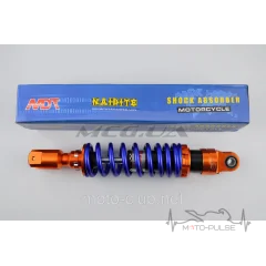 Амортизатор  320mm тюнинговый   (оранжево-синий)   "NDT"