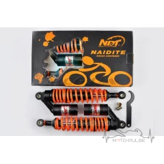 Амортизаторы (пара) 340mm, газомасляные (оранжевые) NDT