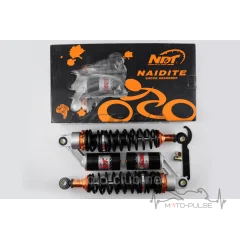 Амортизаторы (пара) Delta 330mm газомаслянные (черные) NDT