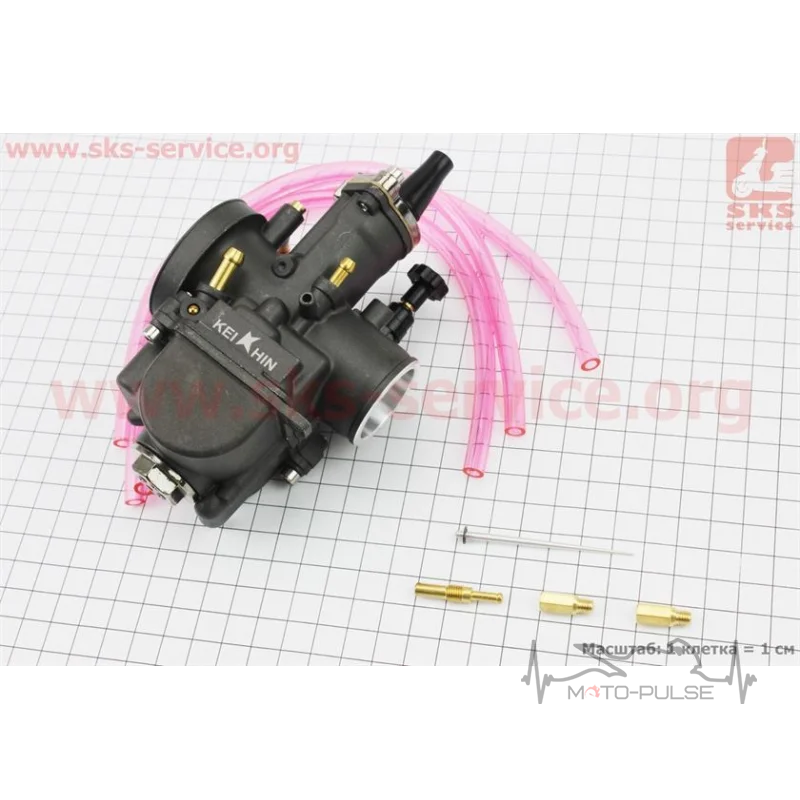 Карбюратор SPORT PWK 28 (d=28mm) с мех. заслонкой