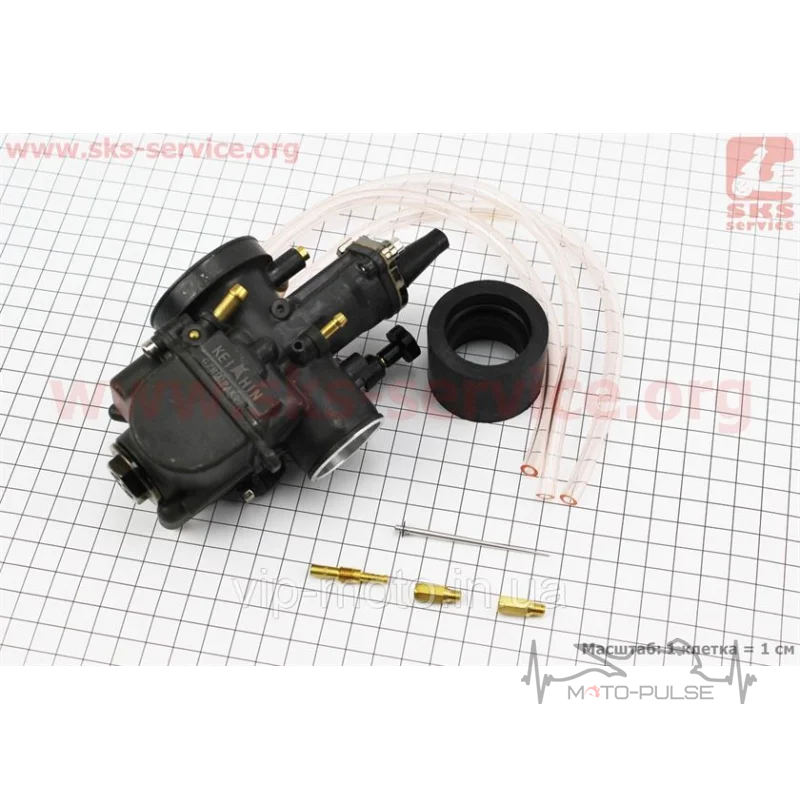 Карбюратор SPORT PWK 30 (d=30mm) с мех. заслонкой