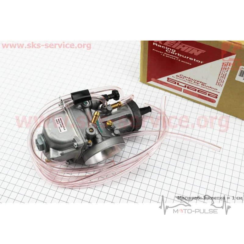 Карбюратор SPORT PWK 40 (d=40mm) с мех. заслонкой