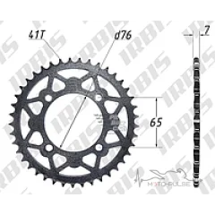 Звезда задняя 428*76*41T ?76 -- X-PIT/ X-RIDE