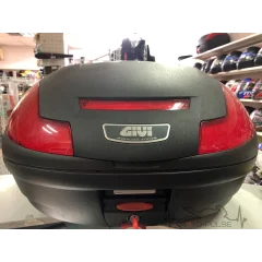 Кофр центральный  Givi E450 Simply 2 E4500N, 45л, Black Red