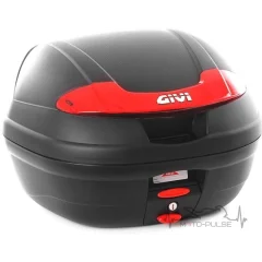Кофр центральный Givi E340 Vision E340N, 34л, Black Red