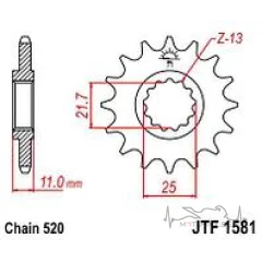 Звезда передняя JTF1581.16