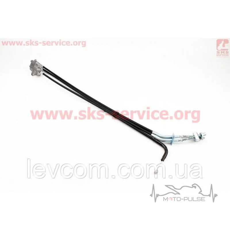 Трос тормозной двойной передний ATV 150-250cc (трос 141см; кожух 125см)