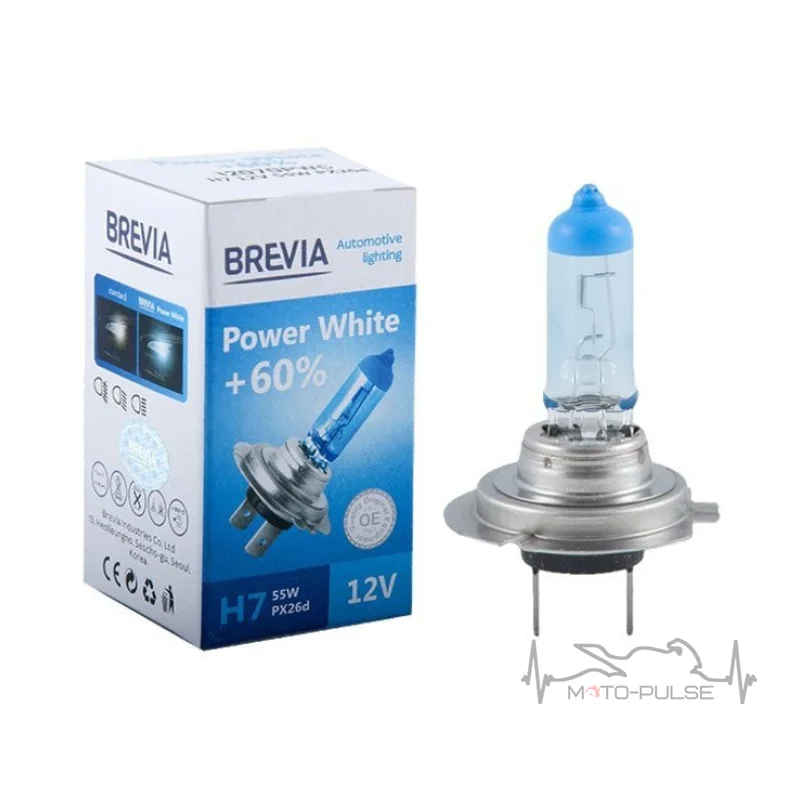 Лампа  H7 white 12V 55w