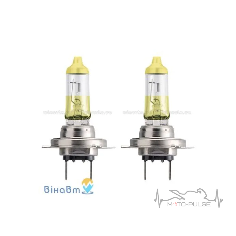 Лампа  H7 yellow 12V 55w