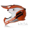 Мотошлем ACERBIS LINEAR orange/white "S"  
