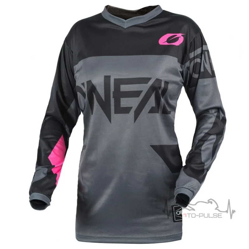Джерси женская Oneal Element Racewear (Е002-704,L, Grey Pink 