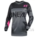 Джерси женская Oneal Element Racewear (Е002-704,L, Grey Pink 