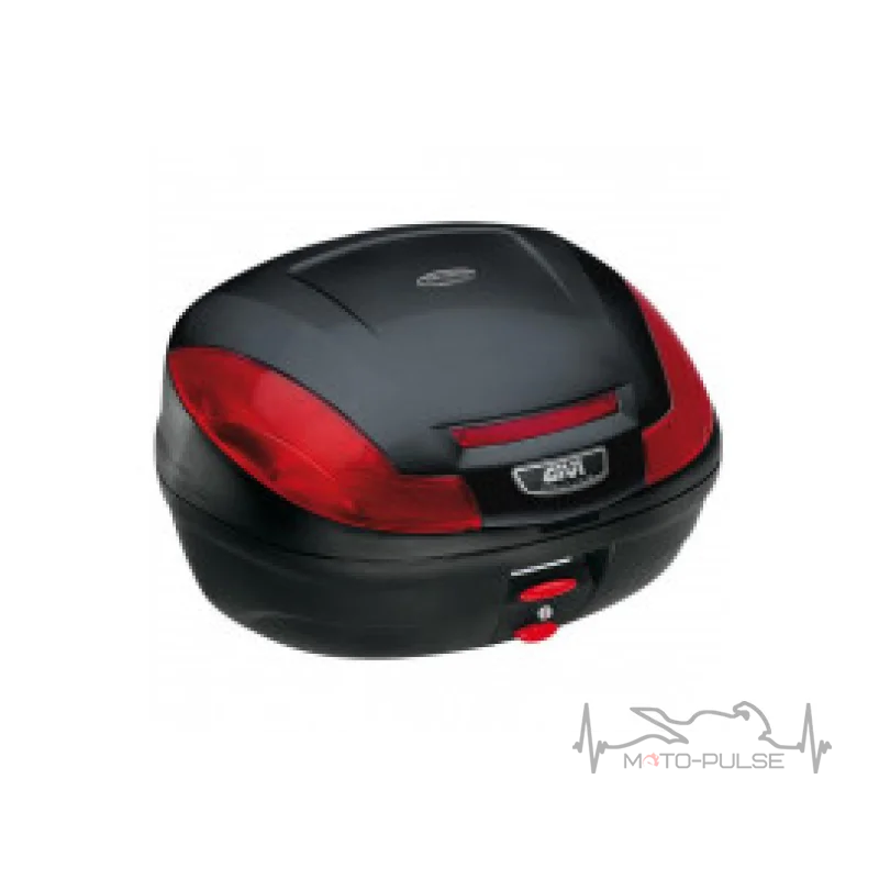 Кофр центральный  Givi E470 E470N, 47л, Black Red