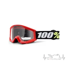 Детские очки 100% Strata MINI  Red - Clear Lens