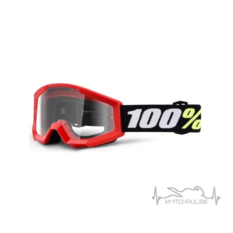 Детские очки 100% Strata MINI  Red - Clear Lens