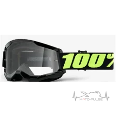 Очки кроссовые 100%  STRATA 2 Goggle Upsol - Clear Lens