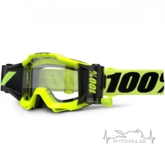 Очки кроссовые 100% Accuri Forecast Yellow Clear Leans