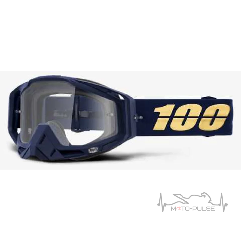 Очки кроссовые 100% Racecraft Bakken Clear Leans