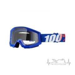Очки кроссовые 100% STRATA Goggle Nation - clear Lens