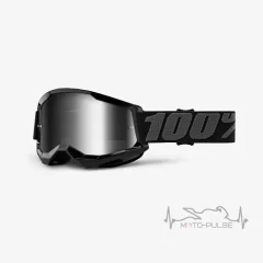 Очки кроссовые 100% Strata Goliath Mirror Blue Lens