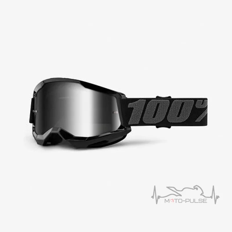 Очки кроссовые 100% Strata Goliath Mirror Blue Lens